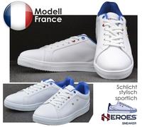 Heroes Sneakers Scarpe Da Corsa Bianche E Blu Francia Scarpe Da Tennis Gr. 44