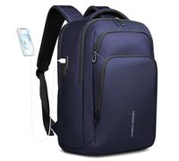 HEROIC KNIGHT Zaino Uomo per PC 17,3 Pollici con Porta USB-C e USB-A