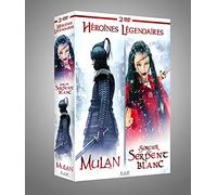 Héroïnes légendaires-Coffret : Mulan + Le Sorcier et Le Serpent Blanc
