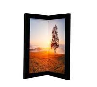 Heromask CornerPix: La Cornice Foto Perfetta per Angoli di Parete - Esponi i Tuoi Ricordi Ovunque con Questa Portafoto! Ideale Cornice Nera Elegante y Moderno