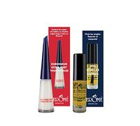 Herome Combi-Pack Stop alle Unghie Danneggiate & Indurente Unghie (rinforzante) Extra Forte (Exit Damaged Nails & Nail Hardener Extra Strong) - 7ml.+10ml.