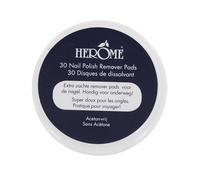 Herome Dischetti Solvente Smalto Senza Acetone per Unghie - 30 pz