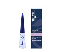 Herome Smalto Sbiancante Unghie Effetto Blu con Provitamina B5-10 ml | Con vitamina A e Aloe Vera, ravviva il colore naturale delle unghie e attenua l'ingiallimento con una brillantezza naturale