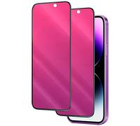 Heromiracle Compatibile con iPhone 14 Pro Privacy Screen Protector specchio vetro temperato anti-spia colorato protezione degli occhi anti bluelight copertura completa amichevole pellicola trasparente