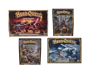 HEROQUEST English Bundle - core box and 3 expansions