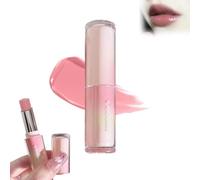 HERORANGE Lipstick, Herorange Lipstick Jelly, Herorange Water Glossy Lipstick, Mirror Moisturizing Waterproof Lasting Crystal Jelly Lipstick (01# Floating Pink)