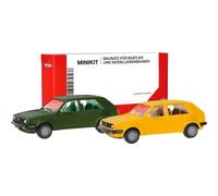 Herpa 012195-010 H0 Auto modello Volkswagen Golf II a 4 porte, verde oliva e g