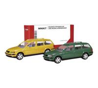 Herpa 012249-007 H0 Auto modello Volkswagen Passat variant B5, giallo miele e