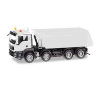 herpa 013024 MiniKit : Man TGS M Euro Dumper 6, 4 Assi, Bianco