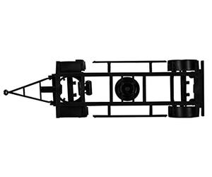 Herpa 080507 - Telaio per rimorchio per Cassa Mobile a 2 Assi 7,15 m, Contenuto 2 Pezzi