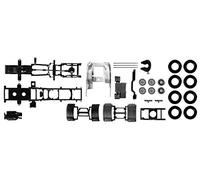 herpa 082433 - Il Telaio del Trattore Scania R, a 3 Assi, Contiene 2 Parti