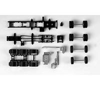 herpa 083157 - Telaio per trattori Man TGX 680 a 4 Assi, 2 pz.