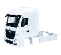 herpa 083706 - Mercedes-Benz Actros Cabina Bigspace con deflettori del Vento incl. Specchio, griglia monoblocco, 2 Pezzi