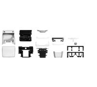 Herpa 084673 Cabina Scania CS HD Senza deflettore del Vento e Copertura del Telaio (Contenuto 2 Pezzi)