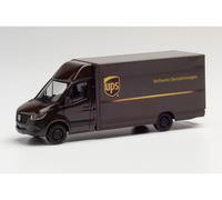 Herpa 095143 Mercedes Sprinter modello furgone corriere UPS per diorama H0 1:87