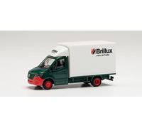 herpa 096546 Mercedes-Benz Sprinter 18 Valigia Brillux in miniatura per il fai da te e come regalo, multicolore