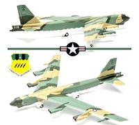Herpa 1/200 HE572767 Boeing B-52G Stratofortress USAF 2nd BW Op. Scoiattolo...