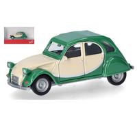 HERPA 1/87 CITROEN 2CV CHARLESTON VERDE/BEIGE MODELLINO AUTO MODELLISMO STATICO