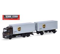 HERPA 1/87 MERCEDES ACTROS ARTICOLATO UPS MODELLINO CAMION MODELLISMO STATICO