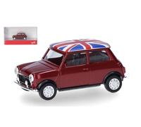 HERPA 1/87 MINI MAYFAIR 2 PORTE ROSSO MODELLINO AUTO MODELLISMO STATICO