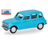 HERPA 1/87 RENAULT R4 TURCHESE MODELLINO AUTO MODELLISMO AUTO STATICO DIECAST