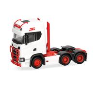 Herpa 314053-006 Scania CS 20 HD Trattore Stradale 3 Assi Bianco HO 1:87 Nuovo