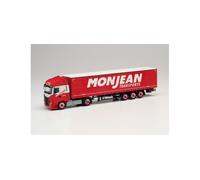 Herpa 314060 - 1/87 Iveco S-WAY Pianificare la Tenda - Trailer " Monjean " -