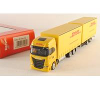 Herpa 315890 IVECO S-Way HZ camion rimorchio DHL autotreno giallo H0 1:87
