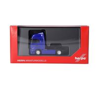 Herpa 319461-002 Iveco S-Way MY24 camion motrice blu 2 assi per diorama H0 1:87