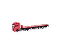 Herpa 319508 - 1/87 MAN TGX GX Teletrailer-Rimorchio "Scholpp" - Nuovo