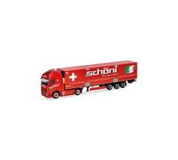 Herpa 319706 - 1/87 Volvo FH GL XL 2020 Rimorchio Refrigerato Elettrico "Schöni"
