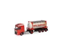 Herpa 320344 Scala 1:87 DAF XG Semirimorchio Swapcontainer “Den Hartogh”