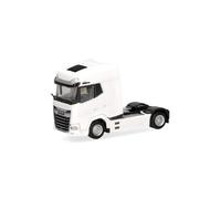 Herpa modello camion DAF XG+ facelift trattore stradale 2 assi, bianco, miniatura in scala 1:87, pezzo da collezione, Made in Germany, plastica