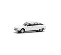 Herpa modello di auto Citroën GS, bianco neve, in scala 1:87, pezzo da collezione, modello tedesco, statuetta plastica