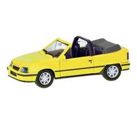 Herpa 421027 H0 Auto modello Opel Kadett e GSI Cabrio, giallo Giamaica
