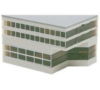 Herpa 519632 - 1/500 Edificio Aeroportuale: Edificio Secondario (Alto) - Nuovo