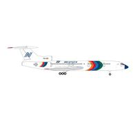 herpa Modellino aereo Aeronica Tupolev TU-154, miniatura in scala 1:200, pezzo da collezione, modello senza supporto, metallo