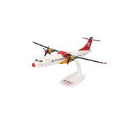 Herpa Snap-Fit modellino aereo DAT ATR-72-200, miniatura in scala 1:100, pezzo da collezione, modello con supporto, plastica