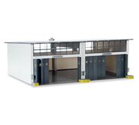 herpa 745857-Veicolo, Militare : Costruzione di Una Grande Sala riparazioni, 2 Posizioni, Larghezza 220 mm x profondità 190 mm x Altezza 85 mm, Colore Bianco, Grigio, 745857