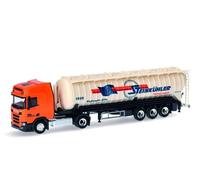 Herpa 953948 - 1:87 Scania CR 20 HD Aerop. Silo Aspira-SZ Steinkühler - Nuovo