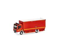 Herpa 958691 - 1/87 MAN TGL CC Camion Furgonato "Vigili Del Fuoco Lünen" - Nuovo