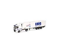 Herpa 9959018 - 1/87 DAF XG Rimorchio Refrigerato 'IKG Spedition' - Nuovo