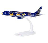 herpa-A320 Veicolo Eurowings Airbus A320 Europa-Park-D-ABDQ, Multicolore, 611695