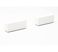 herpa accessori per modelli di camion, telo per tenda per appendiabiti a volume 7,82m con piastra intermedia, 2 pz. fedele all'originale in scala 1:87, automodello, accessori per modellismo
