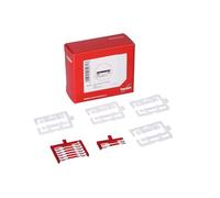 herpa Accessorio paraurti posteriore SCHMITZ, 8x bianco, scala 1:87, modellino in plastica