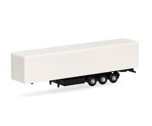 Herpa Accessorio servizio ricambi, scala N, semirimorchio telonato 3 assi, 2 pezzi in scala 1:160, modello in miniatura, plastica