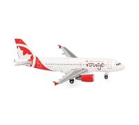 Herpa aereo in miniatura Air Canada Rouge Airbus A319, miniatura in scala 1:500, pezzo da collezione, modello di aereo senza base, metallo