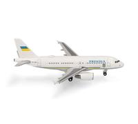 Herpa aereo in miniatura Governo Ucraino Airbus A319 ACJ, miniatura in scala 1:500, pezzo da collezione, modello di aereo senza base, metallo