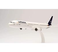 HERPA AIRBUS A321 LUFTHANSA DIE MAUS MODELLINO AEREO STATICO