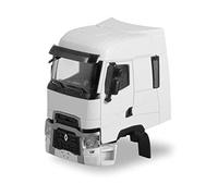 herpa- Contenuto della Cabina Renault T : 2 Parti in Miniatura per Il ritocco e la Raccolta, Colore Bianco, Small, 085076